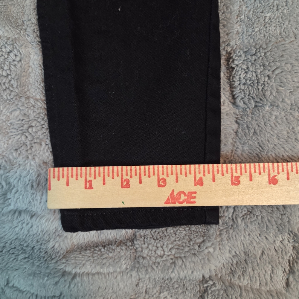 CALVIN KLEIN Jeans CKJ 001 Mid Rise Black Super Skinny Jeans Womans Size  28x28 - Picture 6 of 7